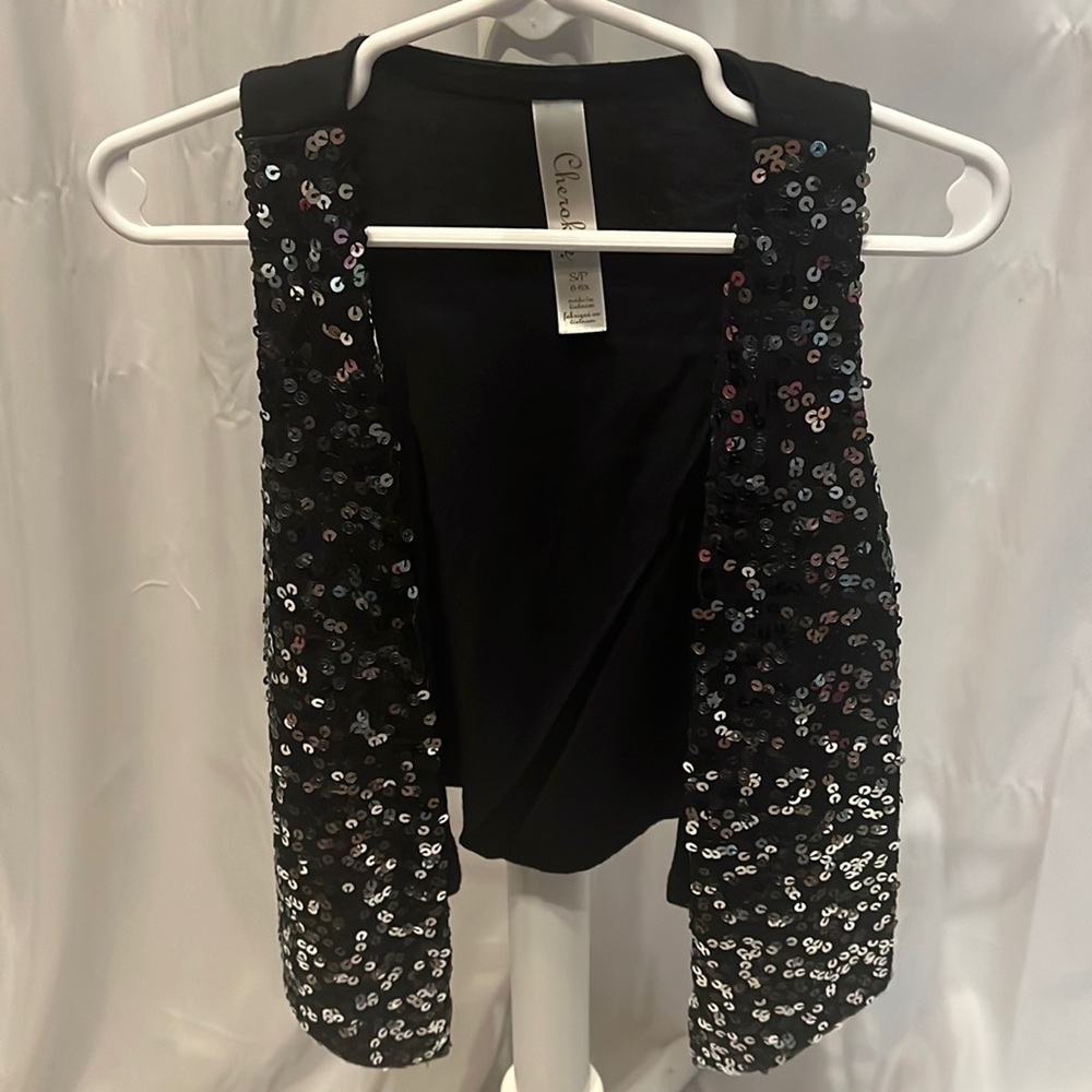 Cherokee Sequin Vest